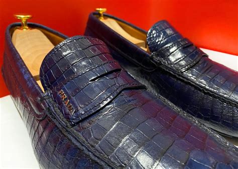 prada crocodile mens shoes|prada crocodile shoes products for sale .